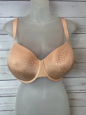 Wacoal Womens Back Appeal 42D Lightly Padded T-Shirt Underwire Bra Melon Pink